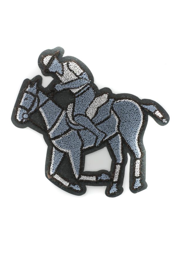 Pony iron on chenille patches