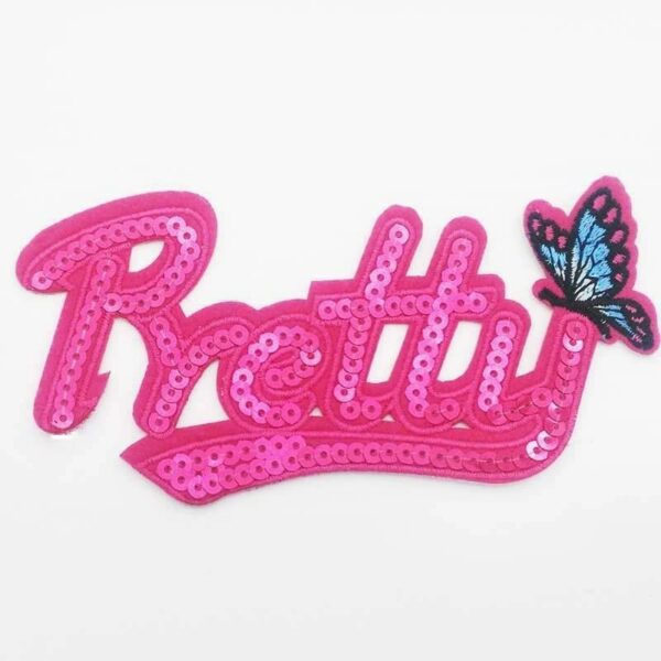 Pretty Sequin patch- free shipping
