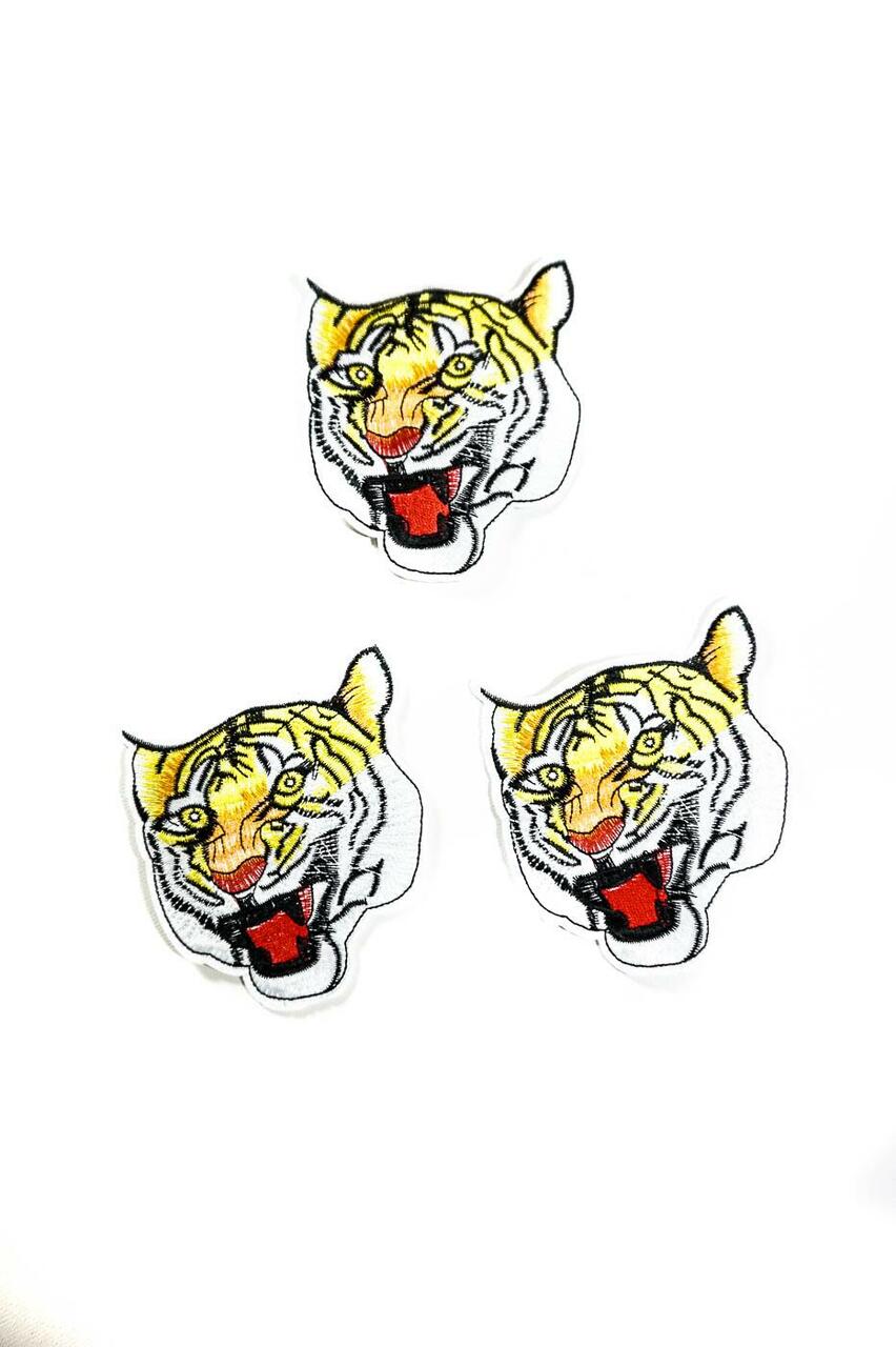 Tiger Embroidered iron on patch