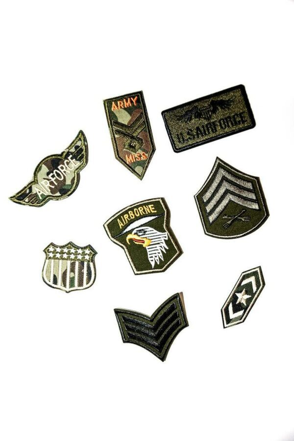 8PCS Airforce embroidered patch