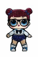 Doll School Girl Sequin patch