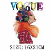 Vogue colorful Heat transfer screen printed