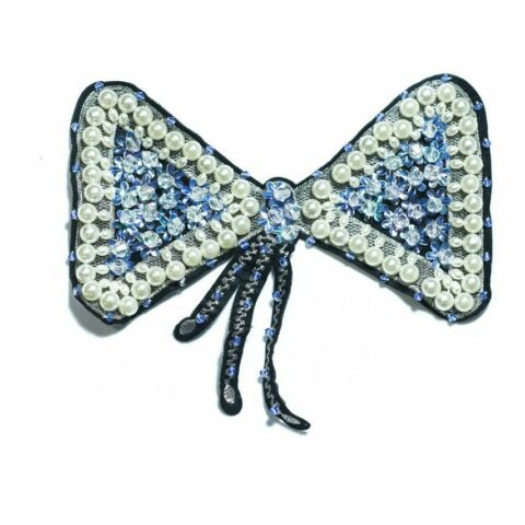Beaded Bow appliques