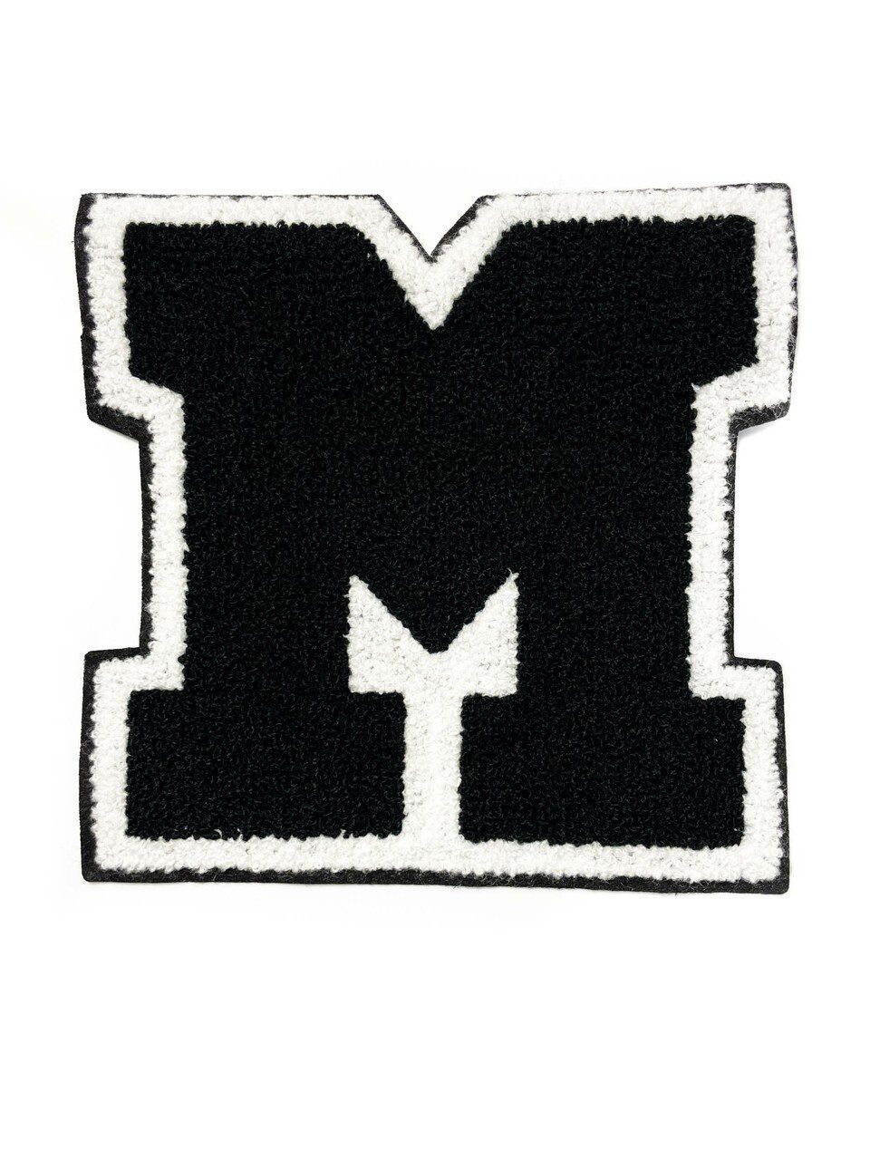 M Letter Varsity chenille patches