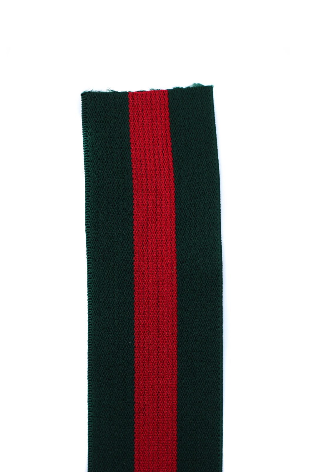 Green red elastic band stretch ribbon for clothing