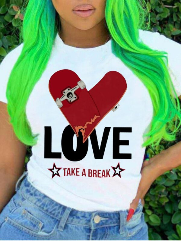 Take a break graphic t-shirt