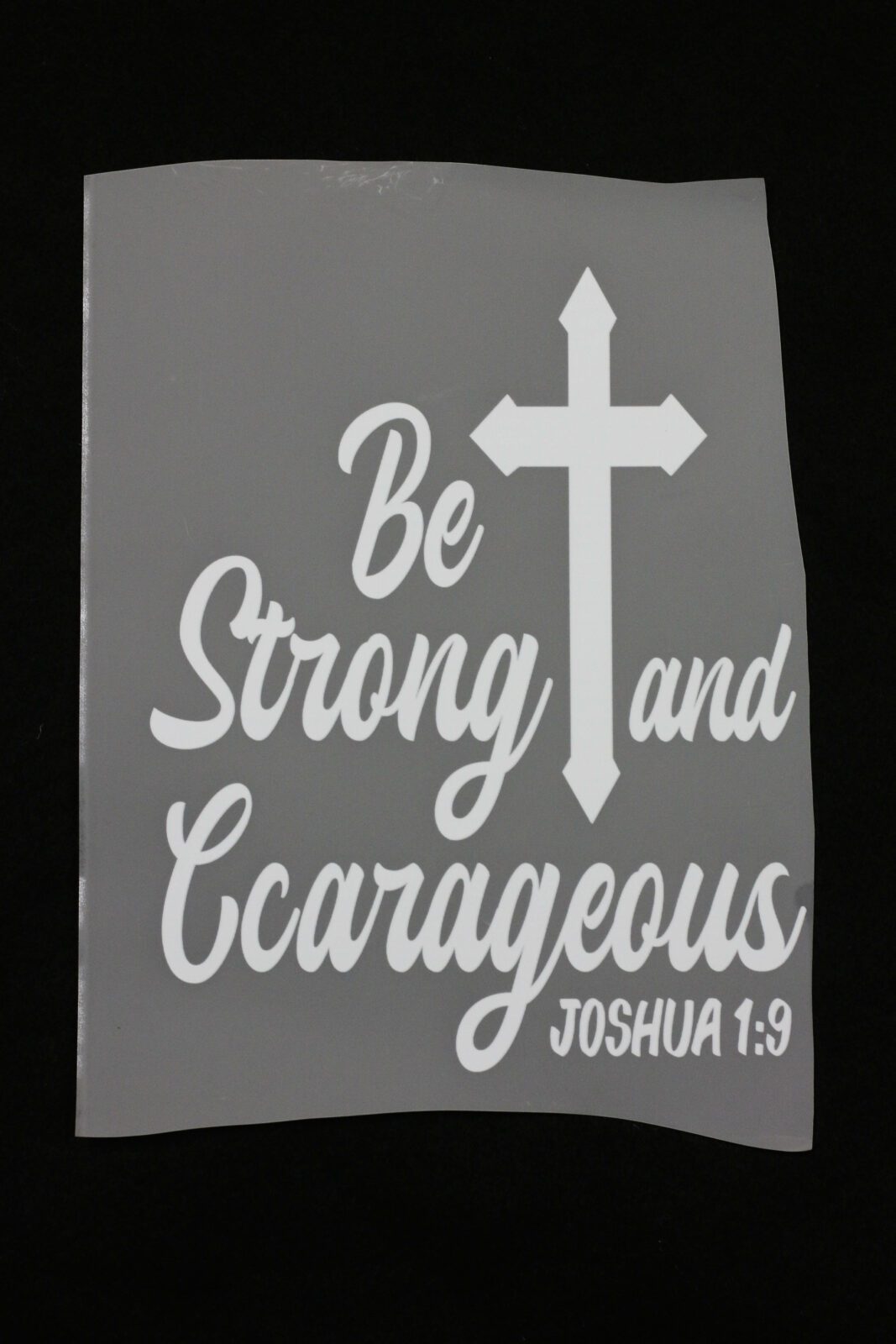 Be strong iron on christian heat transfers