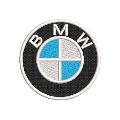 BMW embroidery iron on patches