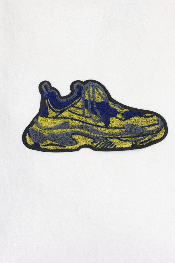 Sneaker chenille embroidery patches