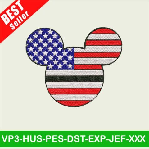 Mickey independence day patches