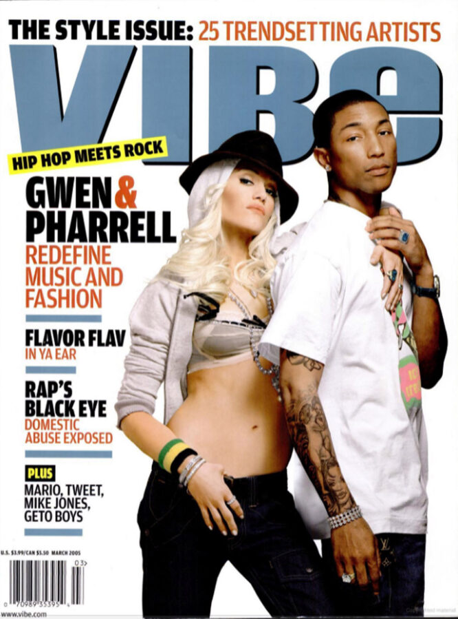 Vibe Gwen and pharrell Faith Hip Hop Heat Transfers