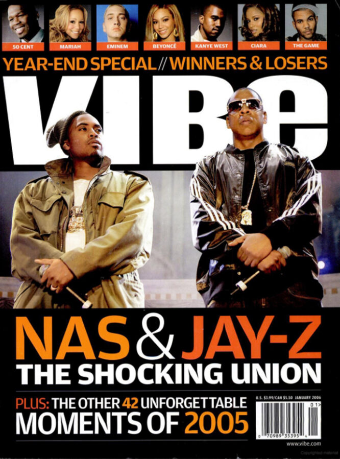 Vibe Nas and jay-z Hip Hop Heat Transfers