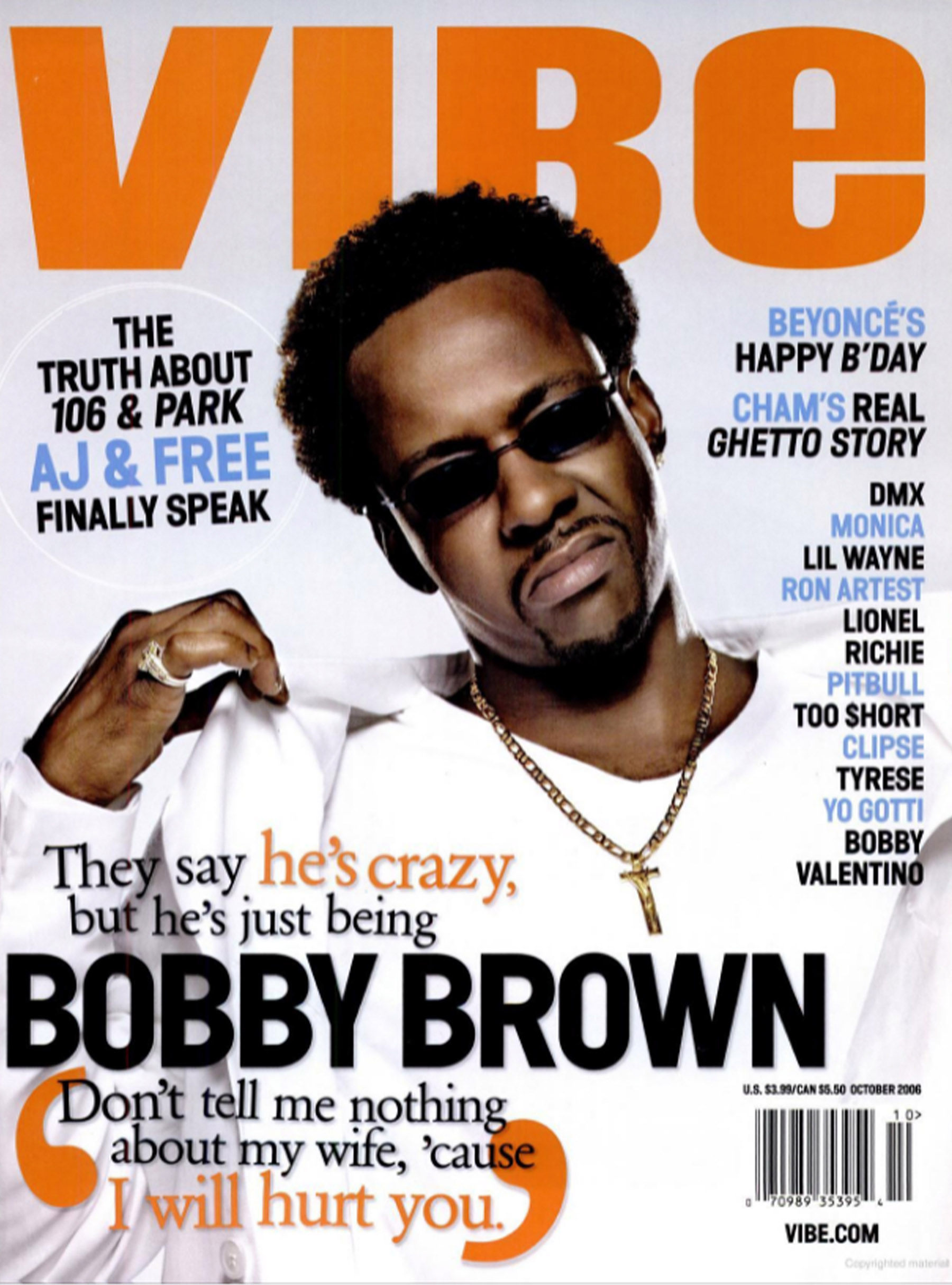 Vibe Bobby brown Hip Hop Heat Transfers