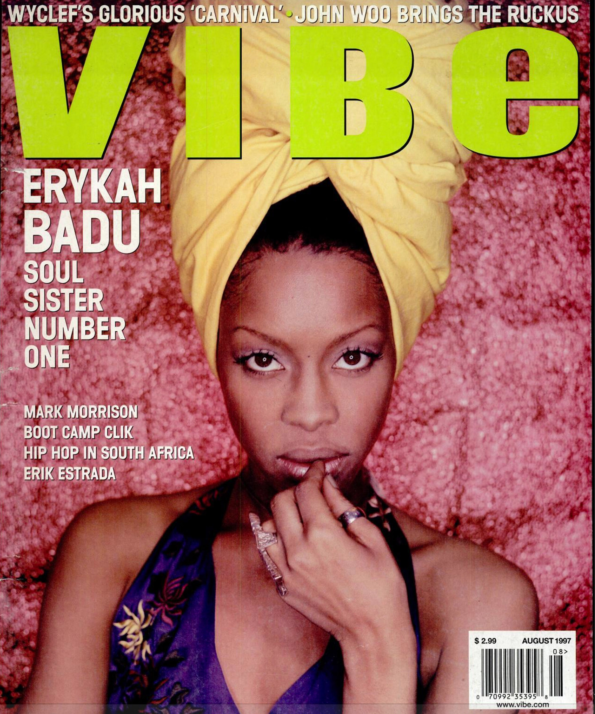 Vibe Erykah Badu Hip Hop Heat Transfers