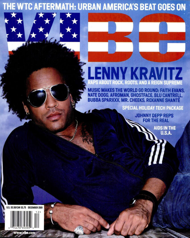 Vibe Lenny kravits Hip Hop Heat Transfers