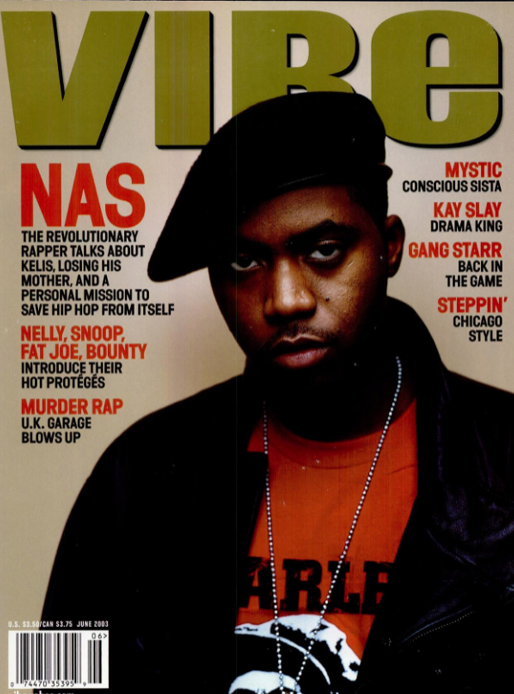 Vibe Nas the revolutionary Hip Hop Heat Transfers