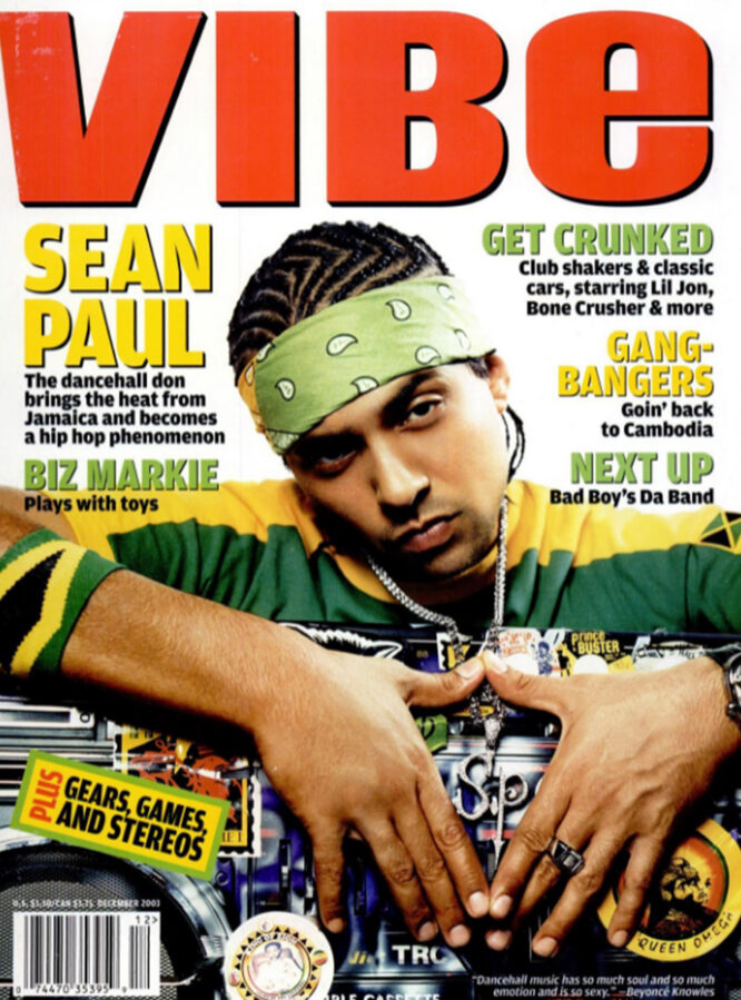 Vibe Sean Paul Hip Hop Heat Transfers