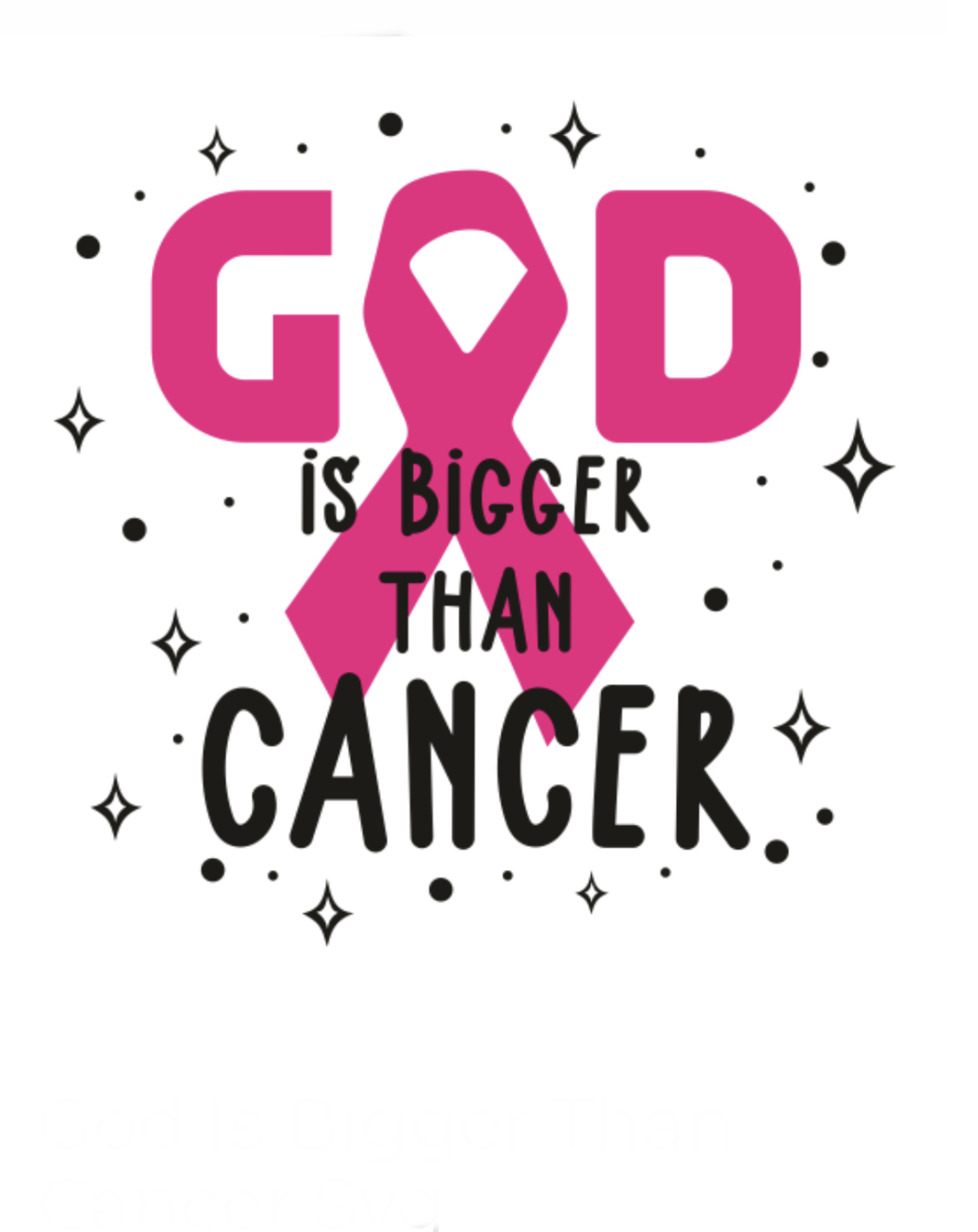 God is bigger than cancer Cancer heat transfers