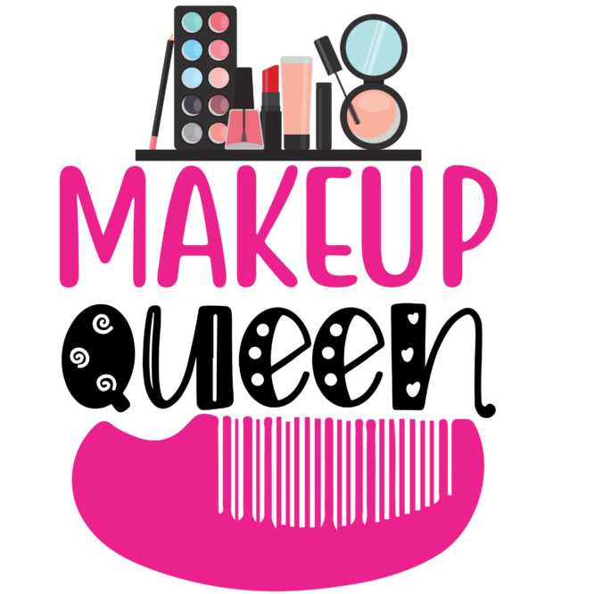 Make up queen iron on heat transfers