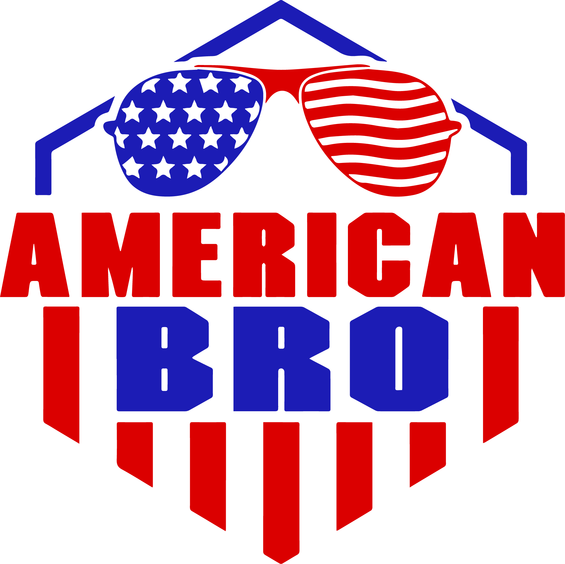 American bro 1 patriotic heat transfers