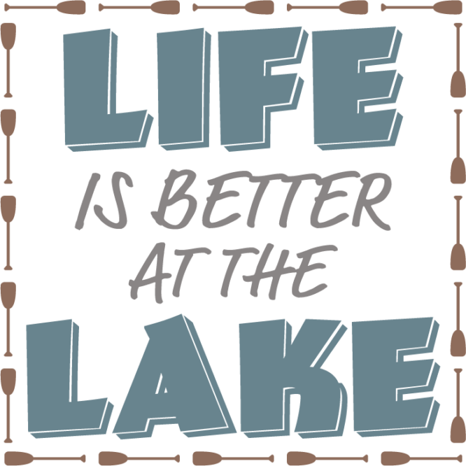 Life is better at lake iron on heat transfers