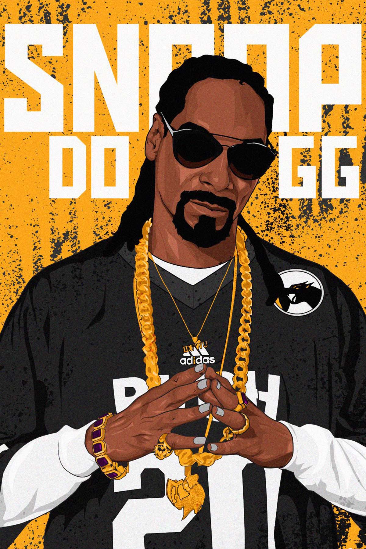 Snoop design 3 Hip Hop DTF Transfers