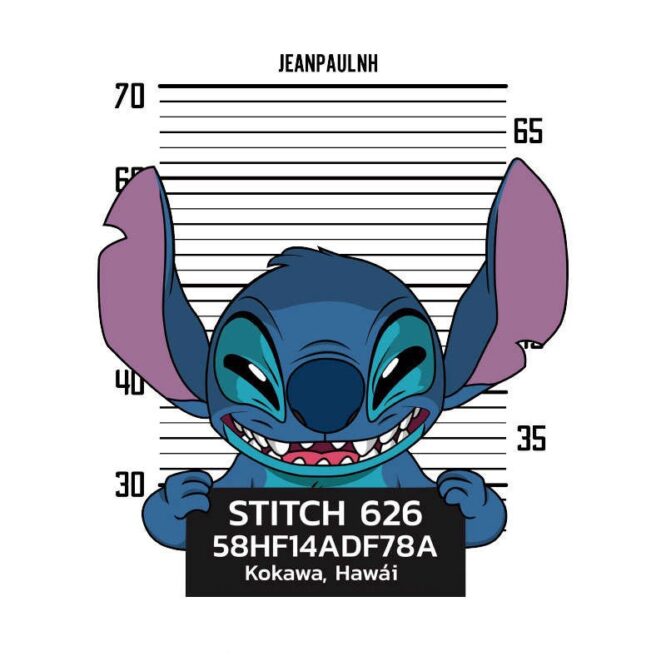 Stitch cartoon heat transfers 10