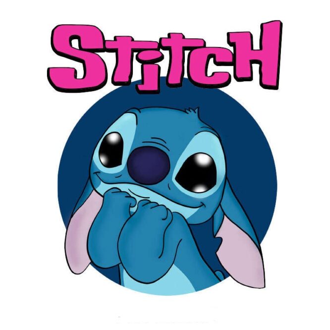 Stitch cartoon heat transfers 2