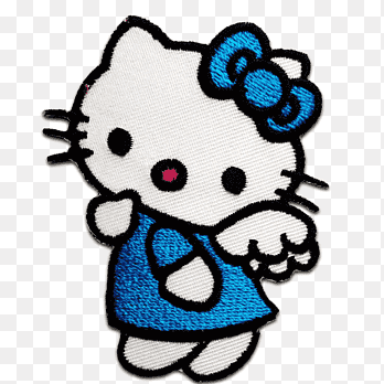 Hello kitty iron on embroidery patches - Creo Piece