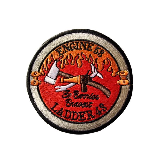 Ladder 48 iron on embroidery patches