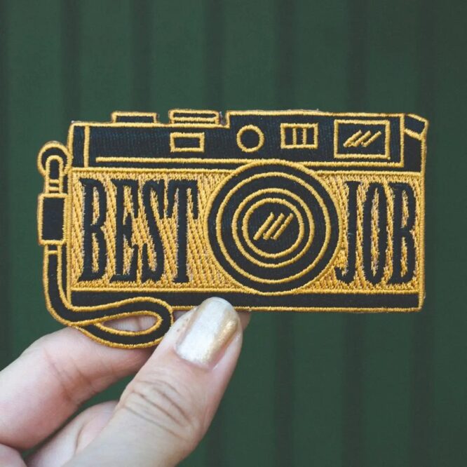 Best job iron on embroidery patches