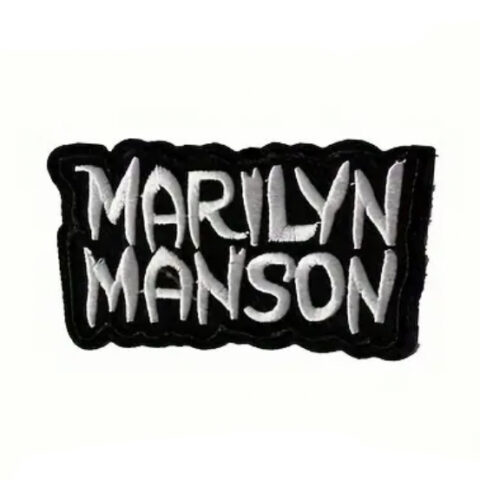 Marilyn mansion iron on embroidery patches