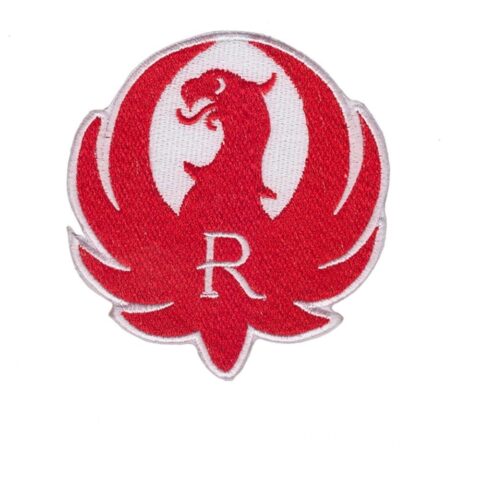 Red dragon iron on embroidery patches