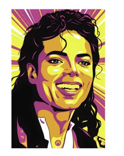 Michael Jackson iron on heat Transfers