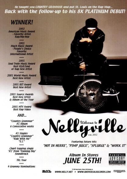Nelly Rare hip hop heat transfers
