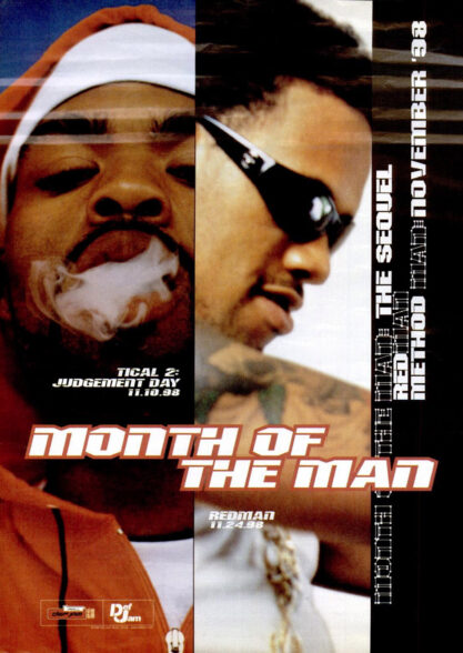 Method man Redman Rare hip hop heat transfers