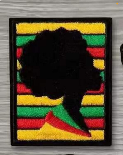 Melanin Lady Juneteenth patches