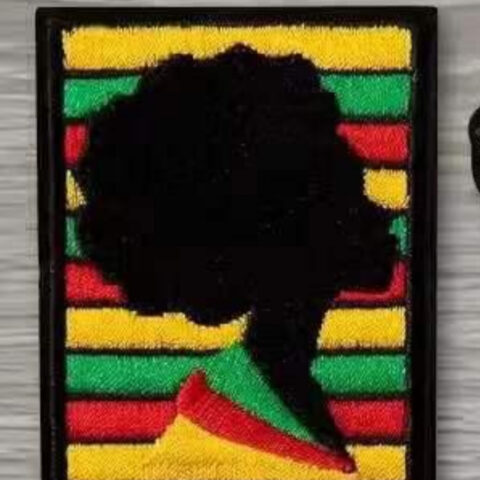 Melanin Lady Juneteenth patches
