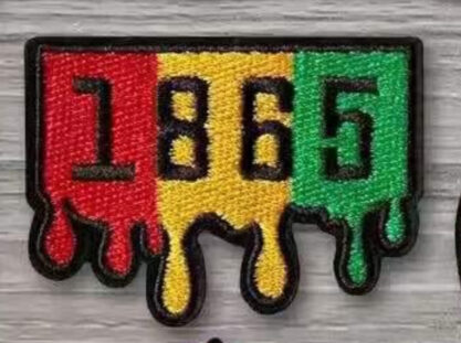 1865 Juneteenth patches
