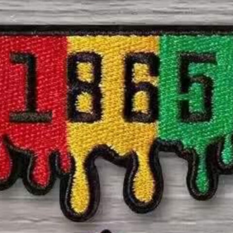 1865 Juneteenth patches